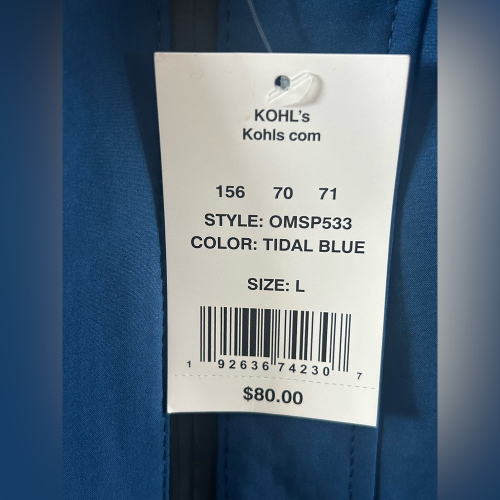 Spyder Blue Performance Jacket NWT - image 4